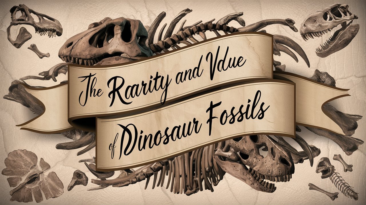 The Rarity and Value of Dinosaur Fossils